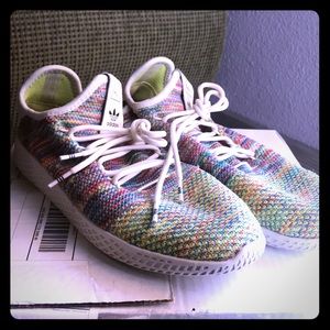Multicolored Adidas by Pharrell Williams